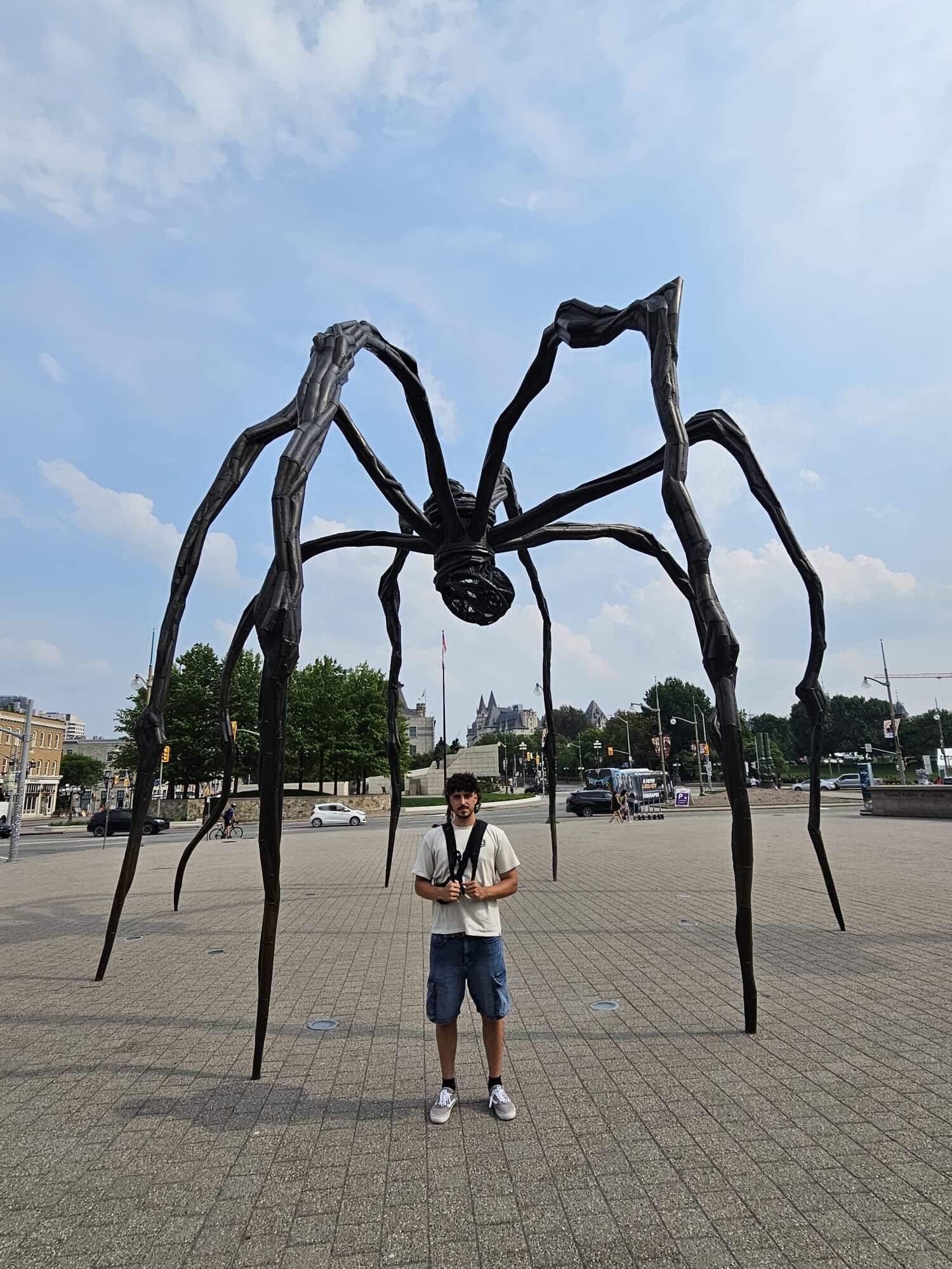 Spider and man